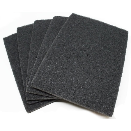 Continental Abrasives 6" x 9" Hand Pad  Silicon Carbide  BLACK NW-HPBLACK